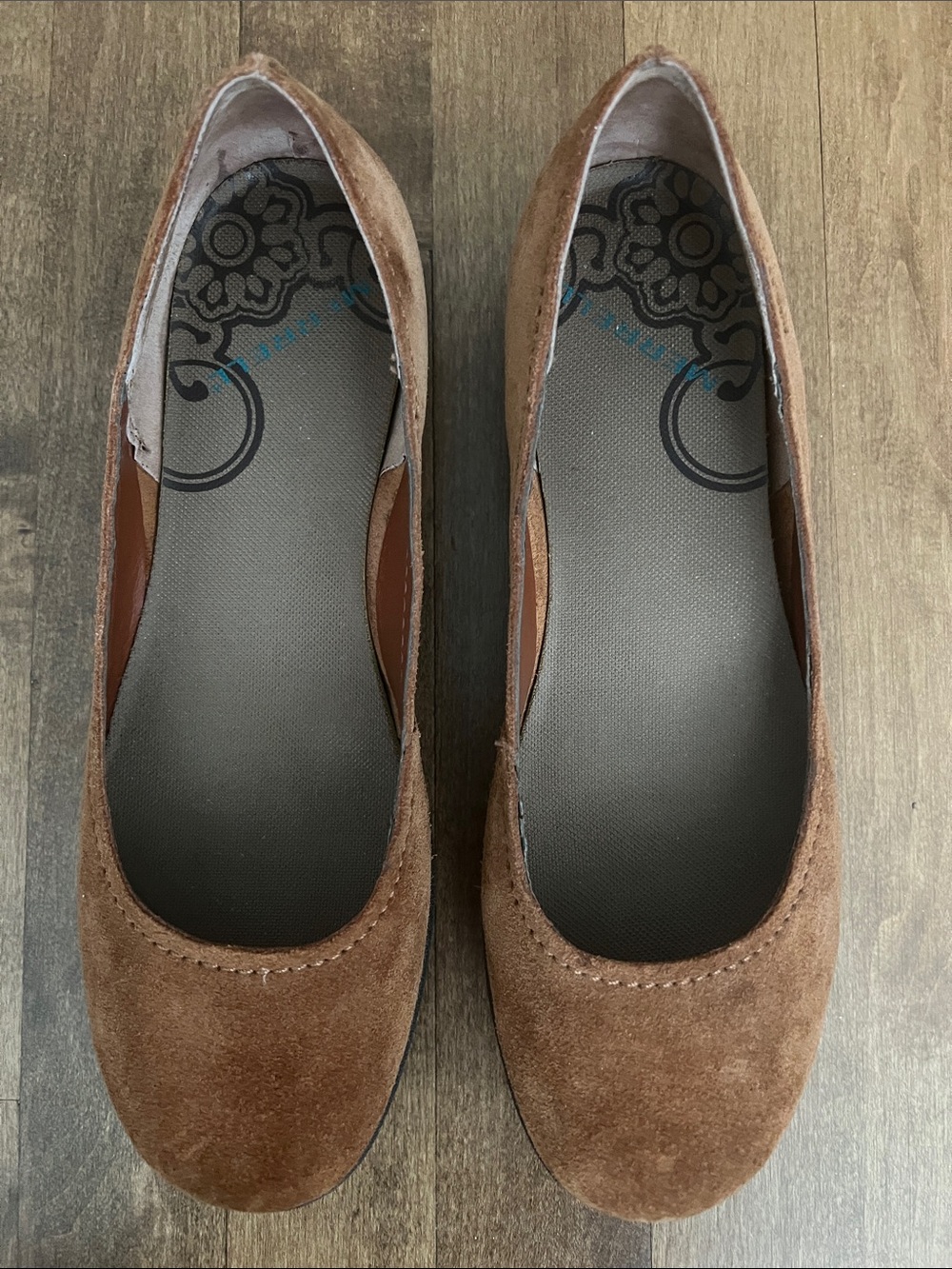 Merrell Women's Chestnut Suede Slip-On Flats